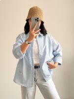 شومیز راه راه - Image 7