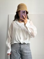 شومیز جلو پیچ - Image 6