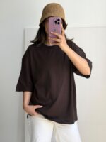 تیشرت باکسی نخ پنبه - Image 12