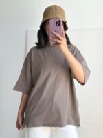 تیشرت باکسی نخ پنبه - Image 5