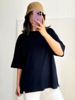 تیشرت باکسی نخ پنبه - Image 8