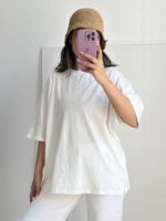تیشرت باکسی نخ پنبه - Image 7