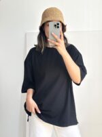 تیشرت باکسی نخ پنبه - Image 6