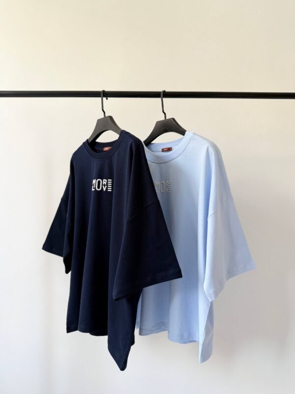 تیشرت باکسی morelove - Image 12