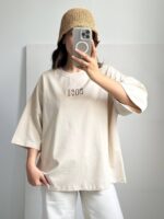 تیشرت باکسی morelove - Image 3
