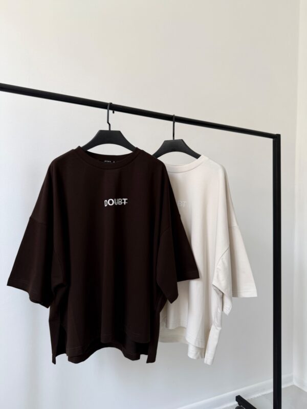 تیشرت باکسی DOUBT - Image 13