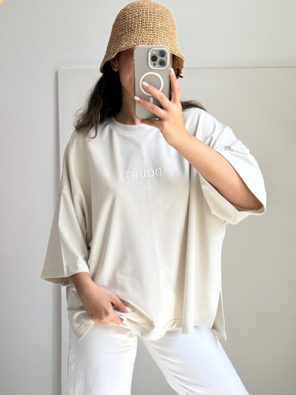 تیشرت باکسی DOUBT - Image 3