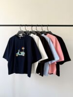 تیشرت کراپ باکسی وسپا - Image 4